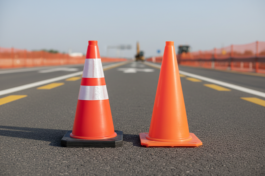PVC vs. PE Traffic Cones for Highway Use: Which Material Lasts Longer?