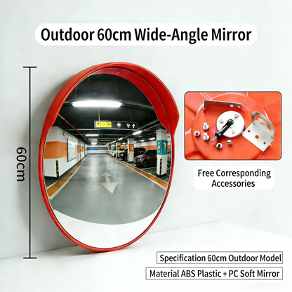 60cm Outdoor PC Lens Convex Mirror - Product View
