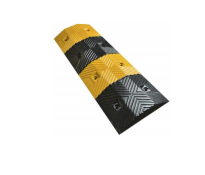 100x35x4cm Trapezoidal Rubber Speed Bump - Product View
