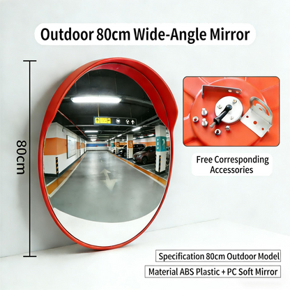 80cm Outdoor PC Lens Convex Mirror - Product View
