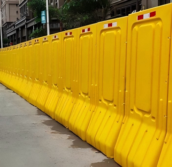 Plastic Barrier - Installation View
