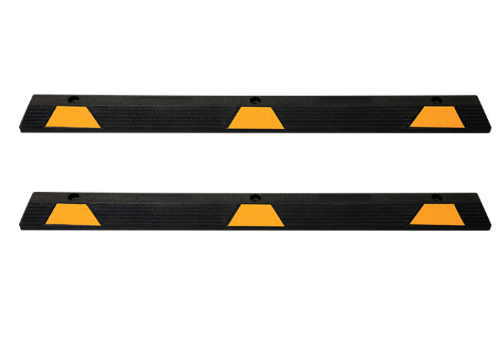 165cm Extended Polka Dot Rubber Parking Stopper - Product View
