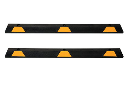 165cm Extended Polka Dot Rubber Parking Stopper - Product View

