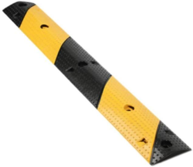 100x10x2cm Mini Rubber Speed Bump - Product View
