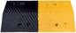 Chevron Pattern Rubber Speed Bump - Pattern Detail
