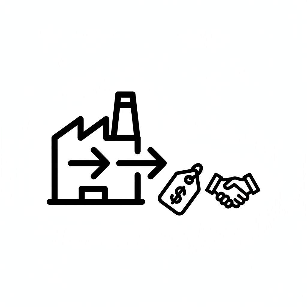Factory-direct communication and price