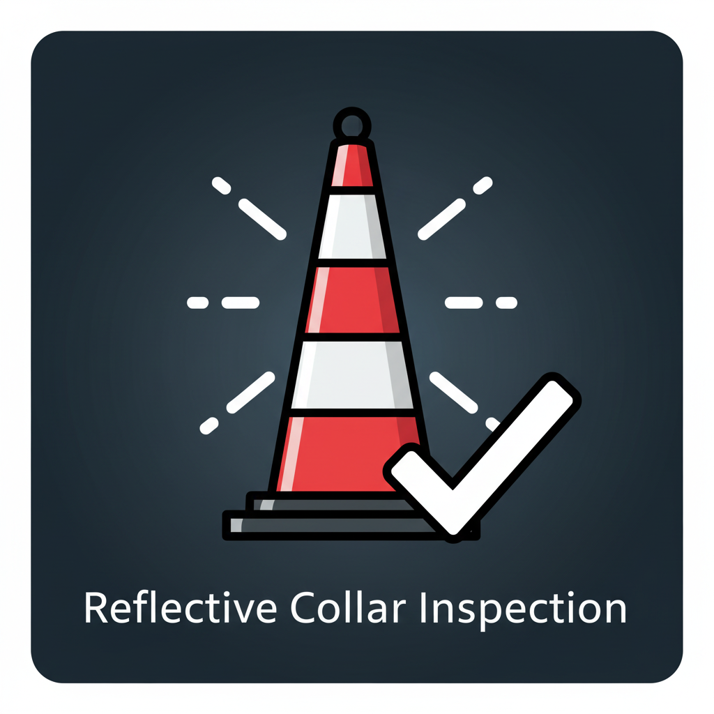 Reflective Collar Inspection